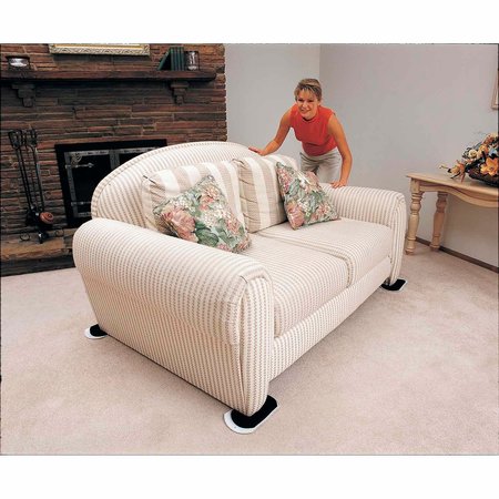 EZ MOVES Furniture Slides, 9-1/2L x 5-3/4W, 4PK 02-04